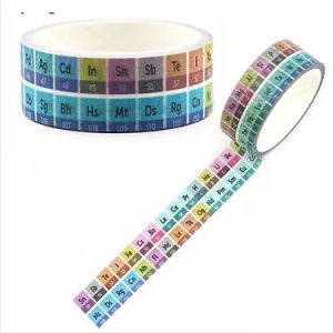 Cinta Adhesiva Tabla Periódica
