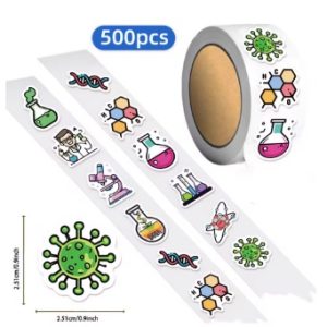 Rollo Sticker Quimica